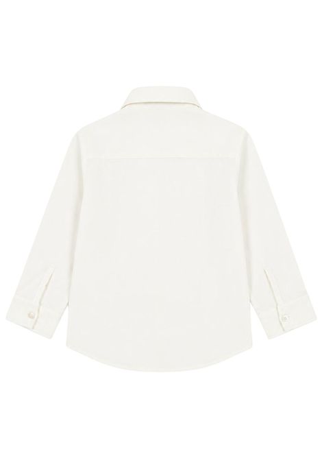 Camicia neonato bianca in cotone Manuel Ritz | 4402BIANCO